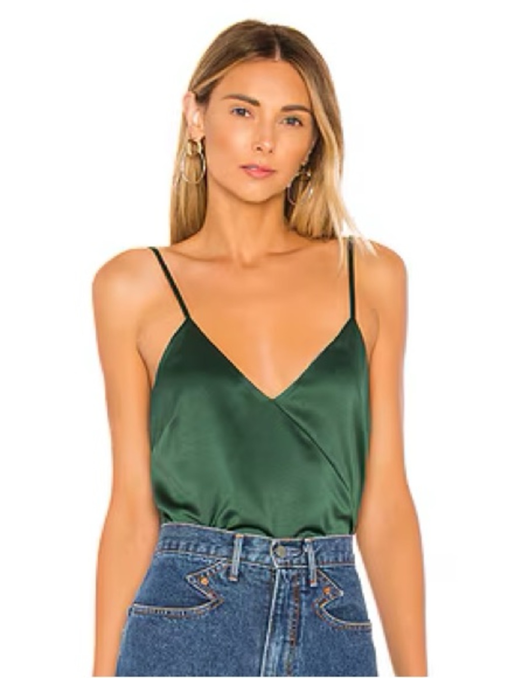 House of Harlow 1960 x Revolve Green Teah Cami Camisole Tank Top XXS
